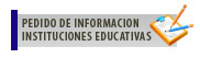 Pedido de Información para Instituciones Educativas - REDES